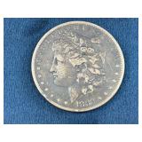 1882 Morgan Silver Dollar Coin