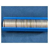 Roll of 1930s and 1940s Jefferson Nickels