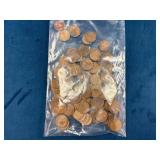 Bag of 100 Wheat Pennies in Mixed Condition