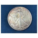 1990 American Silver Eagle 1 oz .999 Fine Silver B