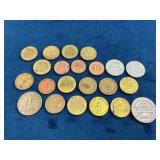 European Coins, Including Pfennig and Schilling De