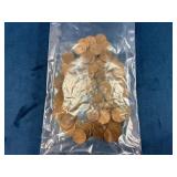 Bag of 100 Wheat Pennies ï¿½ Mixed Dates
