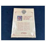 1926 Peace Silver Dollar and Robert Goddard Commem