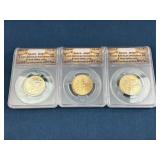 2019 American Innovation Dollar Coin Trio ï¿½ ANACS