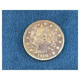 1910 Liberty Head ï¿½Vï¿½ Nickel Coin
