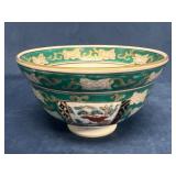 Hand-Painted 6-Inch Bowl by Gold Imari with Floral