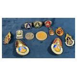 Thai Buddhist Religious Medallions, Rings, and Coi