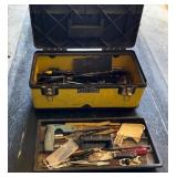 Stanley Yellow and Black Toolbox with Assorted Han