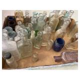 Vintage Glass Apothecary and Medicine Bottles