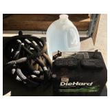 DieHard Gold Lawn and Garden Battery With Hose and