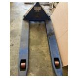 Blue Manual Hydraulic Pallet Jack, 3800 lbs Capaci