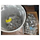 Chain Link Fence Parts with Assorted Hardware