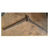 Metal Deer Dressing Hook with Dual Hooks