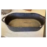 Cast Iron Oval Roasting Pan With Dual Handles