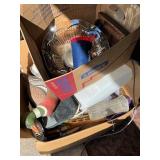 Two Boxes of Miscellaneous Items, Including Househ