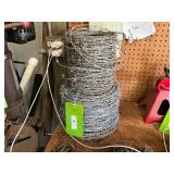 2 Large Roll of Barbed Wire with Handle