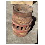 Wagon Wheel Hub for Crafts or Lamp