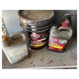 Carquest Hydraulic Oil Containers and Antifreeze B