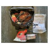 WORX Cordless Detail Sander With Accessories and I