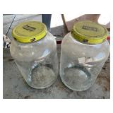 Glass Jars with Mt. Olive Branded Lids