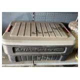 Rubbermaid ActionPacker Heavy-Duty Storage Bin wit