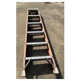 Louisville Ladder with Aluminum Steps and Fibergla