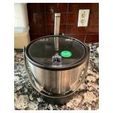 BPA-Free Ice Cream Maker with Stainless Steel Buck