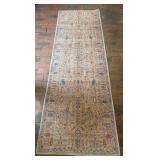 Feizy Rawlins Runner Rug, 2'7' x 8', Beige/Multi