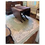 Hand-Knotted Rug with Floral Motif, 74' x 110', Un