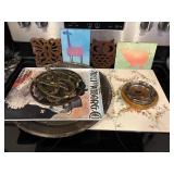 Eclectic Collection of Decorative Items and Kitche