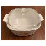 Corning Ware 4 Quart Casserole Dish with Glass Lid