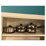 Revere Ware Stainless Steel Cookware with Copper-C