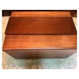 Rectangular Wooden Dining Table with Leaf Extensio