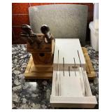 Cutco Cutlery Set with Storage Tray, Oneida Knife