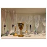 Decorative Glass Stemware