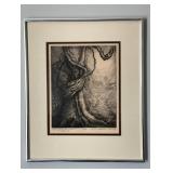 Cherie Helms Etching Tempora Sturalis', 1975, Edi