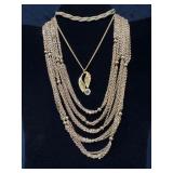Multi-Chain Necklace by Monet, Lions International
