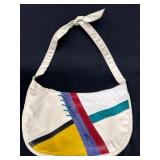 Vintage Waldorf Creations Multicolor Leather Purse