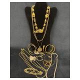 Jewelry Lot With Necklaces, Bracelets, Pendants, a