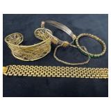 5 Mixed Material Bracelets with Varied Designs