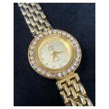 Vintage Elizabeth Taylor Quartz Watch with Rhinest