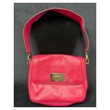 Kate Spade New York Pink Leather Purse with Polka