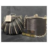 Two Evening Purses With Tags Still Attached