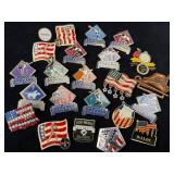 23 Commemorative and Sports-Related Pins