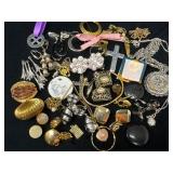Jewelry Lot Featuring Various Styles and Materials