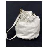 Large White Shoulder Bag by All You Need with Brai