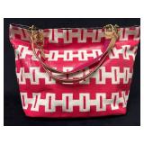 Tommy Hilfiger Summer Bag with Bold Red and White