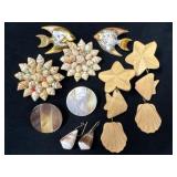 5 Pairs of Sea-Themed Earrings