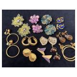 Vintage Earrings, Including Sandor and West German