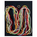 Multicolor Eleven Bead Strands With Clasp